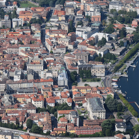 Head down to Como's waterfront, just a stroll away