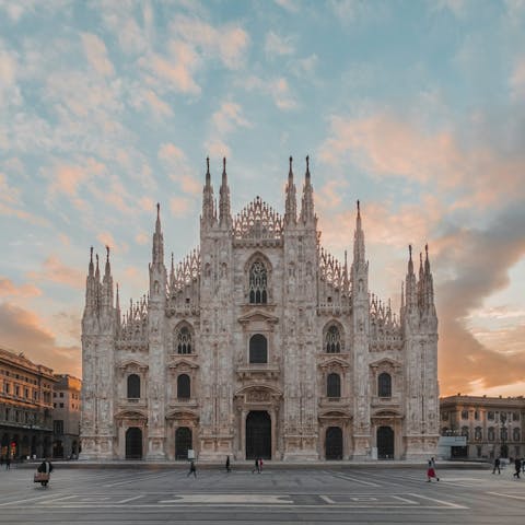 Explore the heart of Milan, including the Duomo
