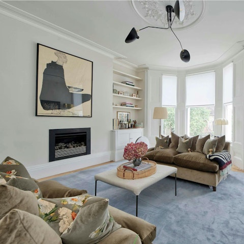 Settle in for cosy evenings by the fire