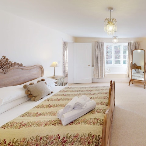 Bank a peaceful night's sleep in serene surroundings