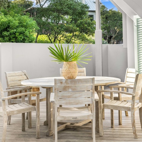 Look forward to lunching together in the glorious sunshine