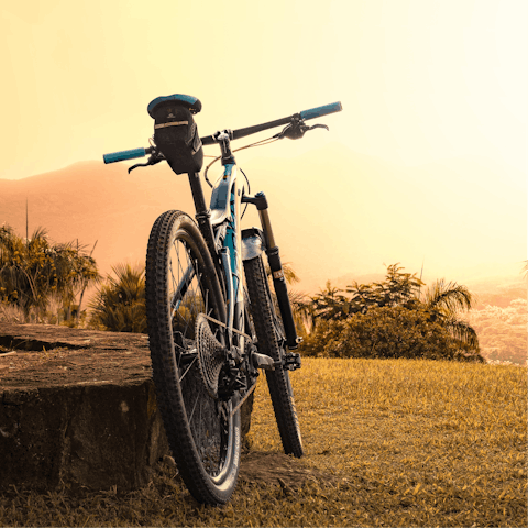 Hit the mountain biking trails of Gooseberry Mesa six minutes away