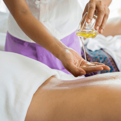Arrange an in-villa massage to fully immerse yourself in holiday mode