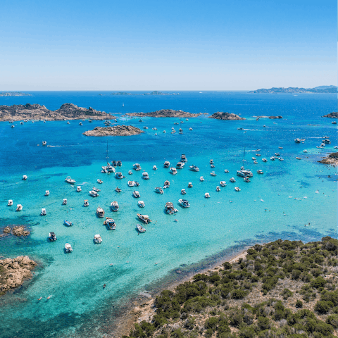 Walk just ten minutes to the gorgeous coastline