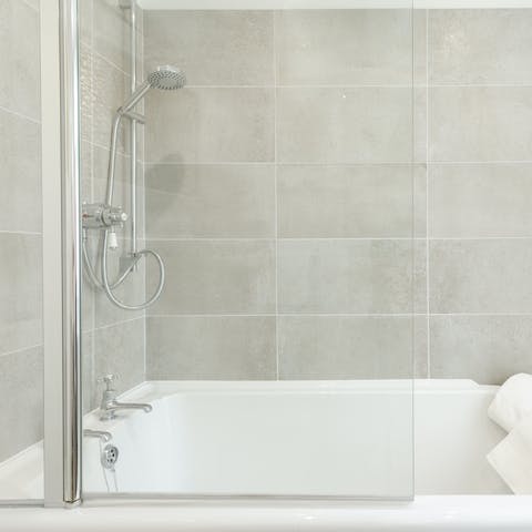 Run yourself a piping hot bath and treat yourself to some me-time