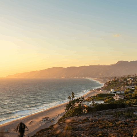 Soak up the magic of Malibu from Point Dume