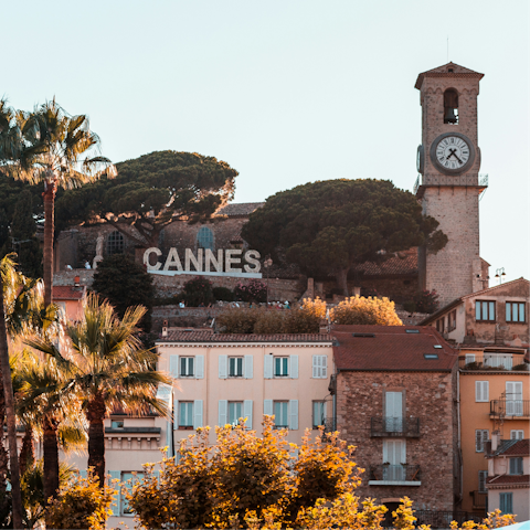 Spend blissful days exploring the historic heart of Cannes