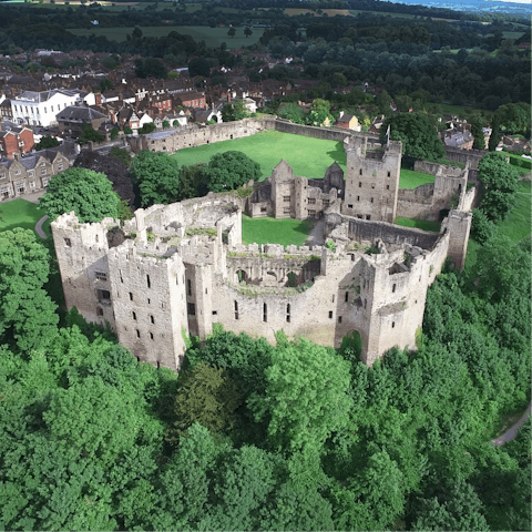Explore nearby sights like Ludlow Castle