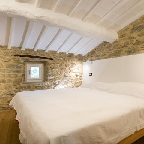 Feel inspired by the rustic simplicity of this beautifully restored farmhouse