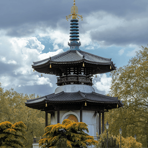 Wander to Battersea Park, a haven in the centre of the city