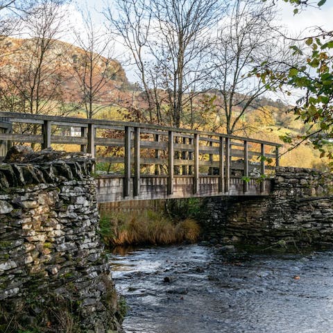 Lace up your walking boots and amble through the countryside