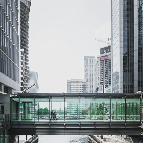 Explore all that the Canary Wharf area has to offer