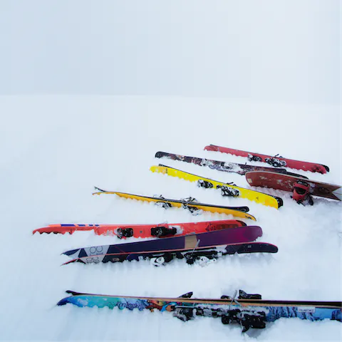 Whizz down the slopes at Baqueira Beret ski area, a short drive away