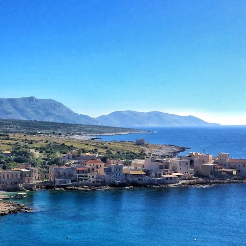 Walk to the beach or take a road trip along the Mani Peninsula