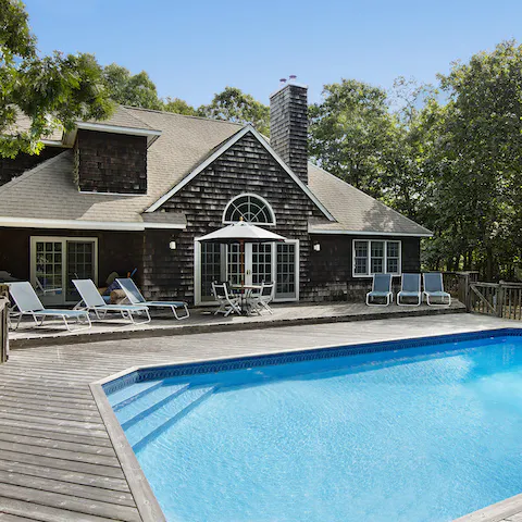 Soak up the sun and dive into the pool