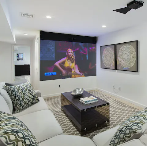 Film night can be every night in the home cinema