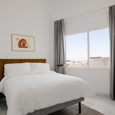 Wake up feeling well-rested in the comfy bedrooms