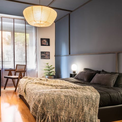 Wake up in the beautiful bedrooms feeling rested and ready for another day of Madrid sightseeing
