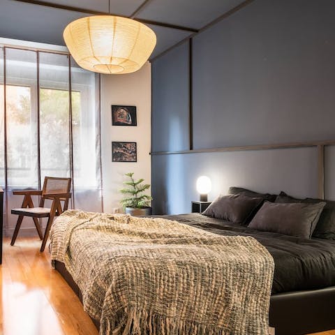 Wake up in the beautiful bedrooms feeling rested and ready for another day of Madrid sightseeing
