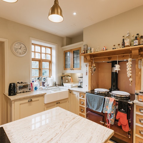 Rustle up a delicious home-cooked meal in the country kitchen