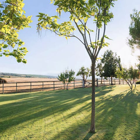 Feel inspired and refreshed by the stunning views