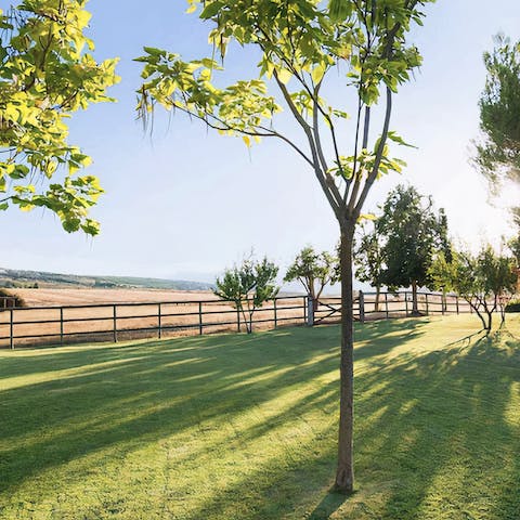 Feel inspired and refreshed by the stunning views