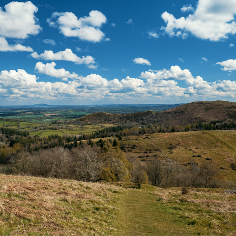 Put on your hiking boots and adventure into the countryside