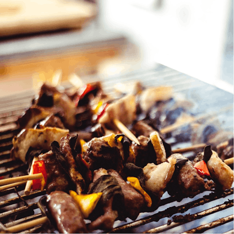 Make use of the barbecue on summer days