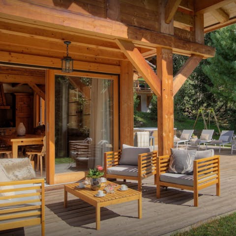 Settle down on the sun-kissed terrace with your holiday read