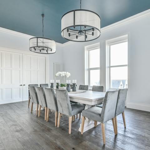 Get a Full English breakfast on the table with freshly-brewed coffee