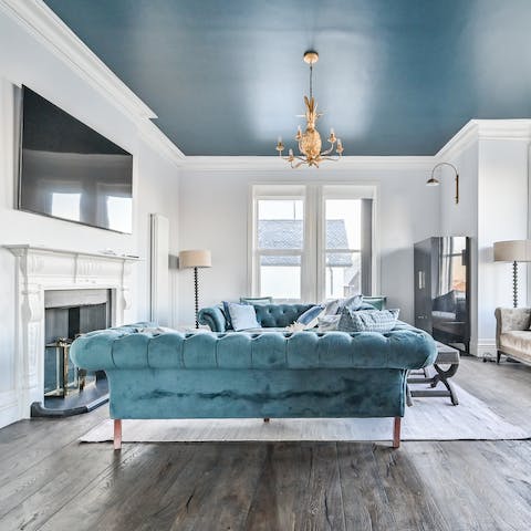 Settle in for family movie night – don't forget the snacks