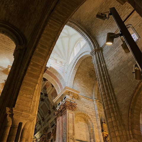 Marvel at the architectural delight of nearby Porto Cathedral