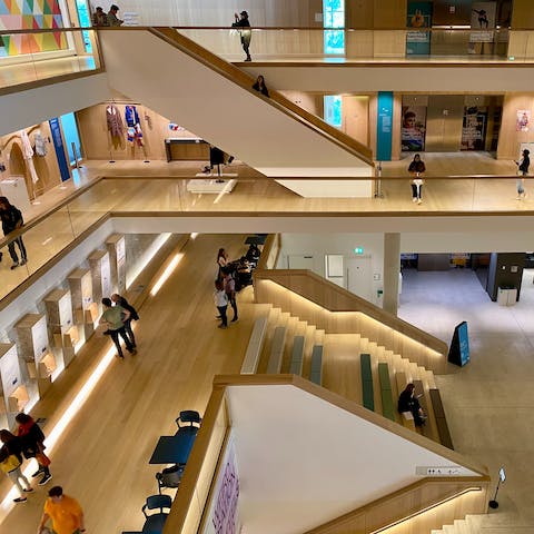 Spend an interesting afternoon at London's Design Museum