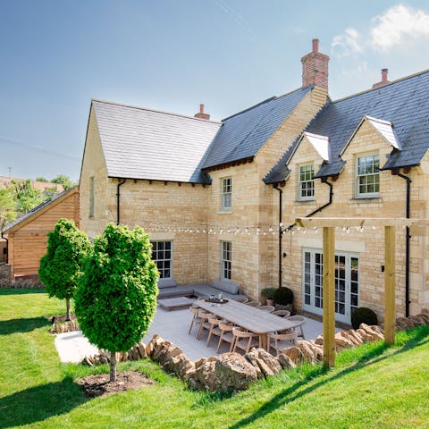 Make the most of the sunshine on the terrace