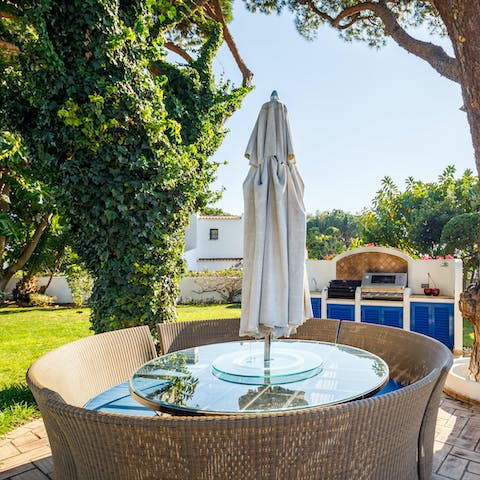 Tuck into petiscos on the sun-kissed terrace