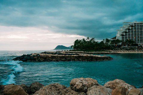 Swim in Ko Olina Lagoons' calm, man-made ocean coves, a ten-minute walk