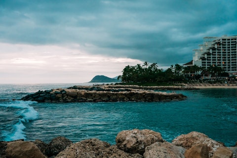 Swim in Ko Olina Lagoons' calm, man-made ocean coves, a ten-minute walk