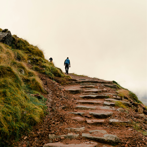 Put on your hiking boots and head to nearby Ben Nevis