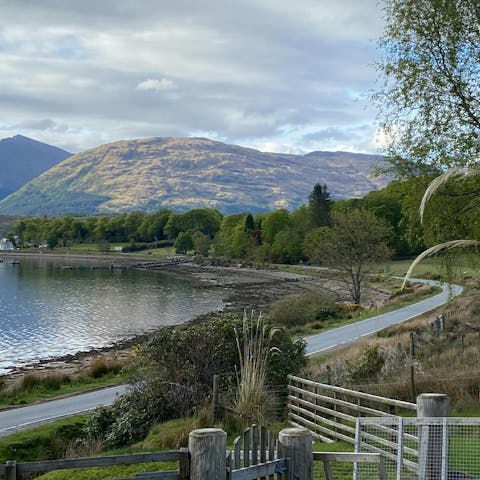 Enjoy a refreshing retreat on the shores of Loch Linnhe