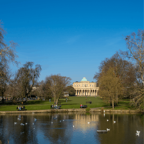 Hop in the car for a day trip to beautiful Cheltenham, less than forty minutes away