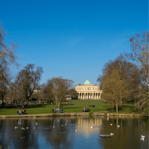 Hop in the car for a day trip to beautiful Cheltenham, less than forty minutes away