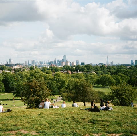 Hike to the top of Primrose Hill for show-stopping views of London