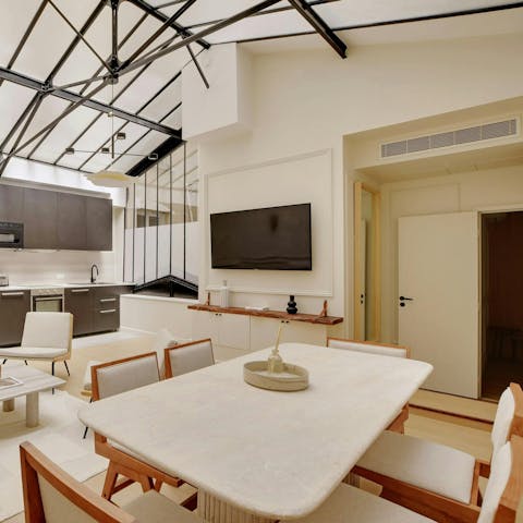 Gather at the dining table for authentic Parisian breakfasts