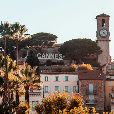 Explore the city's hilly streets for a spectacular view of the Mediterranean