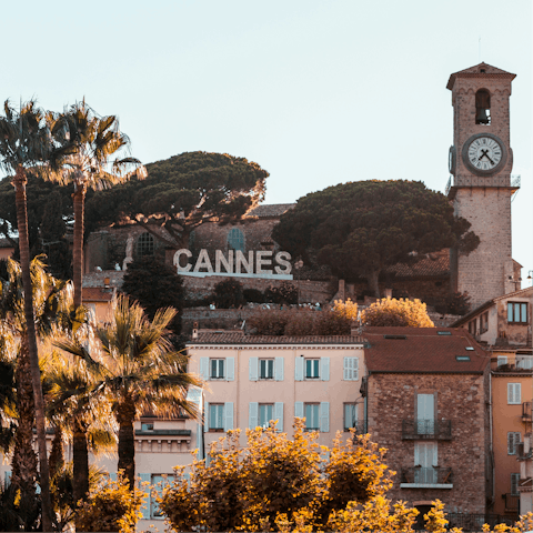 Explore the city's hilly streets for a spectacular view of the Mediterranean