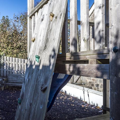 Let the kids run wild in their very own playpark