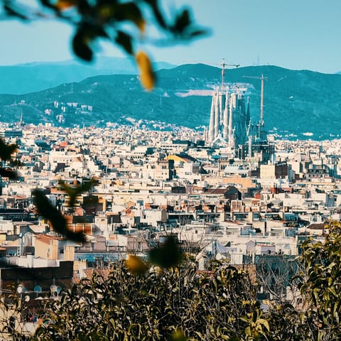 Discover the attractions of vibrant Exiample, just over a five-minute walk away