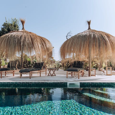 Sink into the pool after a morning yoga session and savour slowness in Mallorca