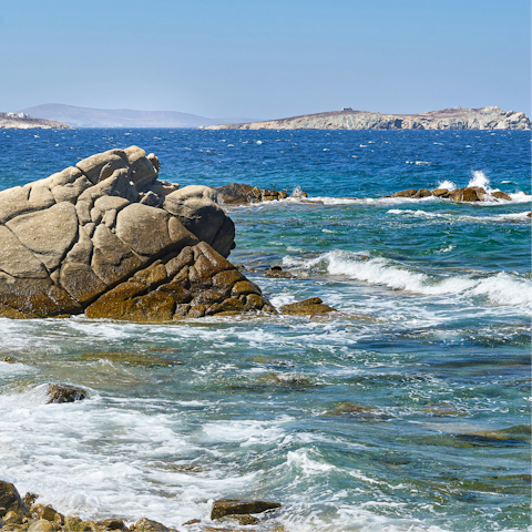 Experience the magic of Mykonos from Kalafati
