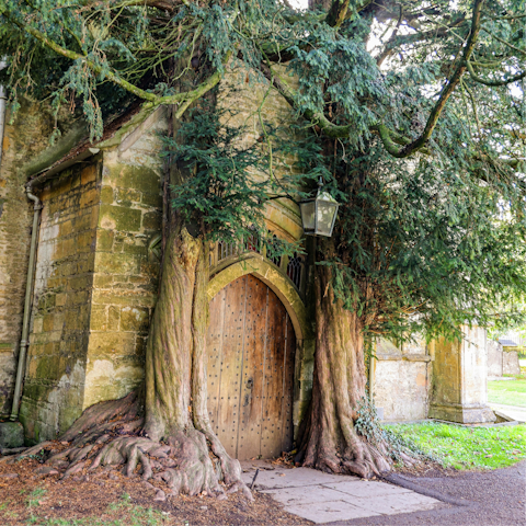Head fifteen minutes north to Stow-on-the-Wold, another Cotswolds gem